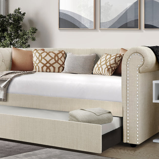 Oakmont Beige - Daybed with Trundle