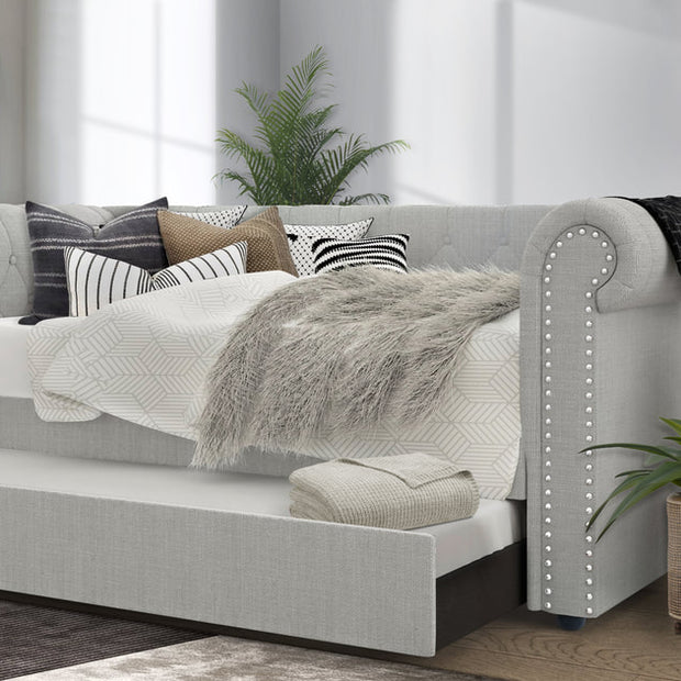 Oakmont Gray - Daybed with Trundle