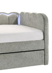 5328LG LIGHT GREY MELODY DAYBED