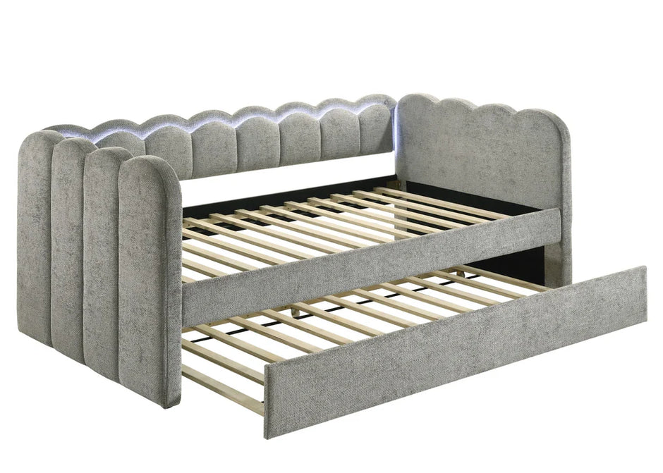 5328LG LIGHT GREY MELODY DAYBED