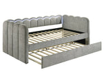5328LG LIGHT GREY MELODY DAYBED
