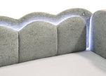 5328LG LIGHT GREY MELODY DAYBED