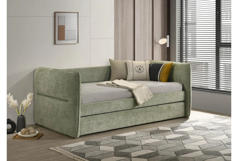 5324GR GREEN PHILIPA DAYBED