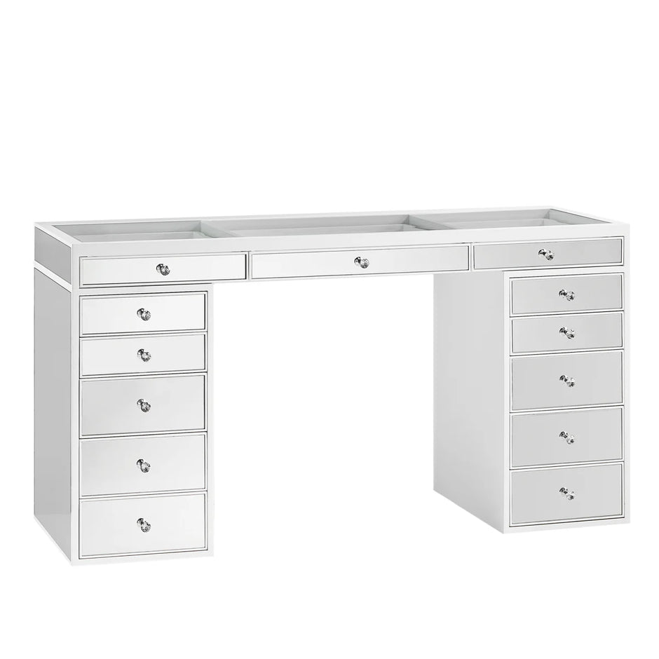SlayStation Pro Premium Mirrored Vanity Table