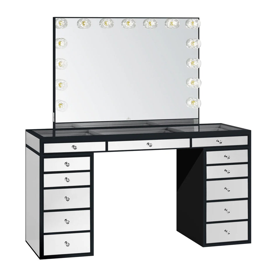 SlayStation Pro Premium Mirrored Vanity Table