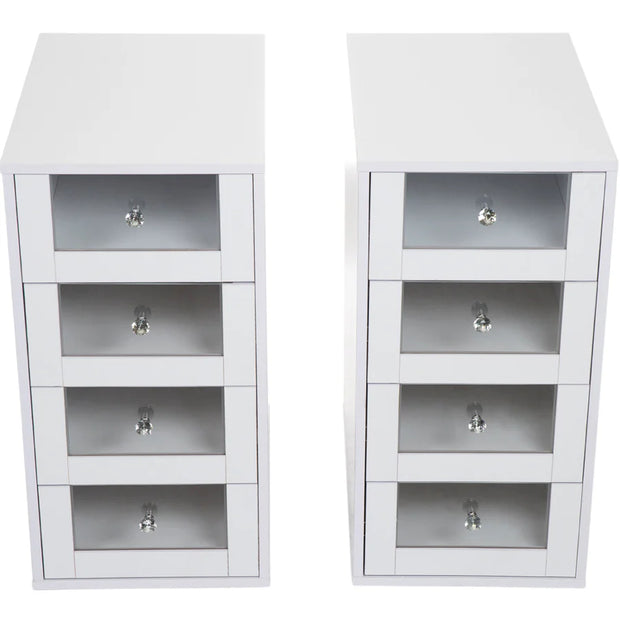 SlayStation Pro 2.0 Tabletop + Vanity Mirror + 4 Drawer Units Bundle