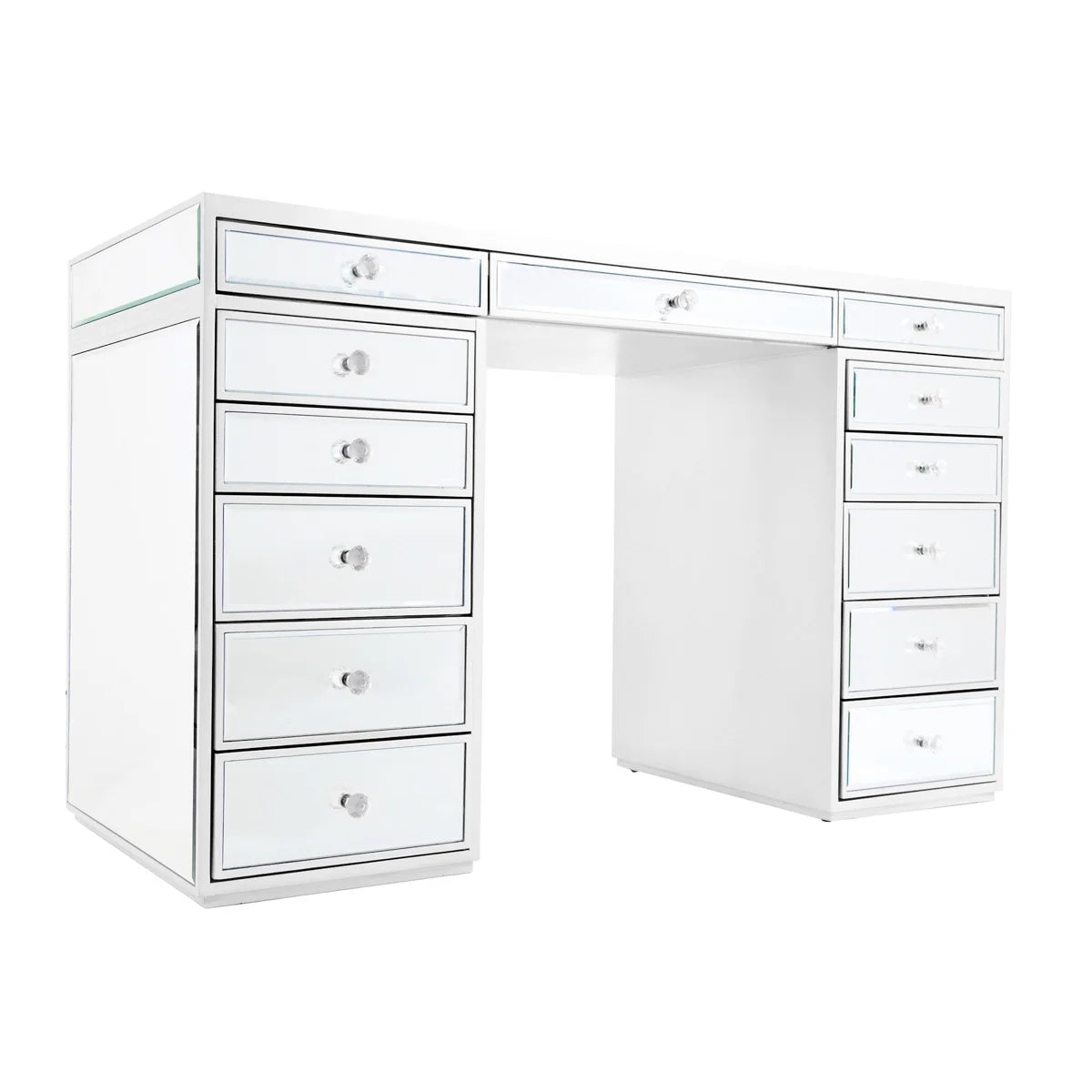 SlayStation Plus Premium Mirrored Vanity Table +Vanity Mirror