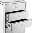 MUEBLE DE ALMACENAJE CON ESPEJO DE 9 CAJONES SLAYSTATION NEGRO PREMIUM CON ESPEJO