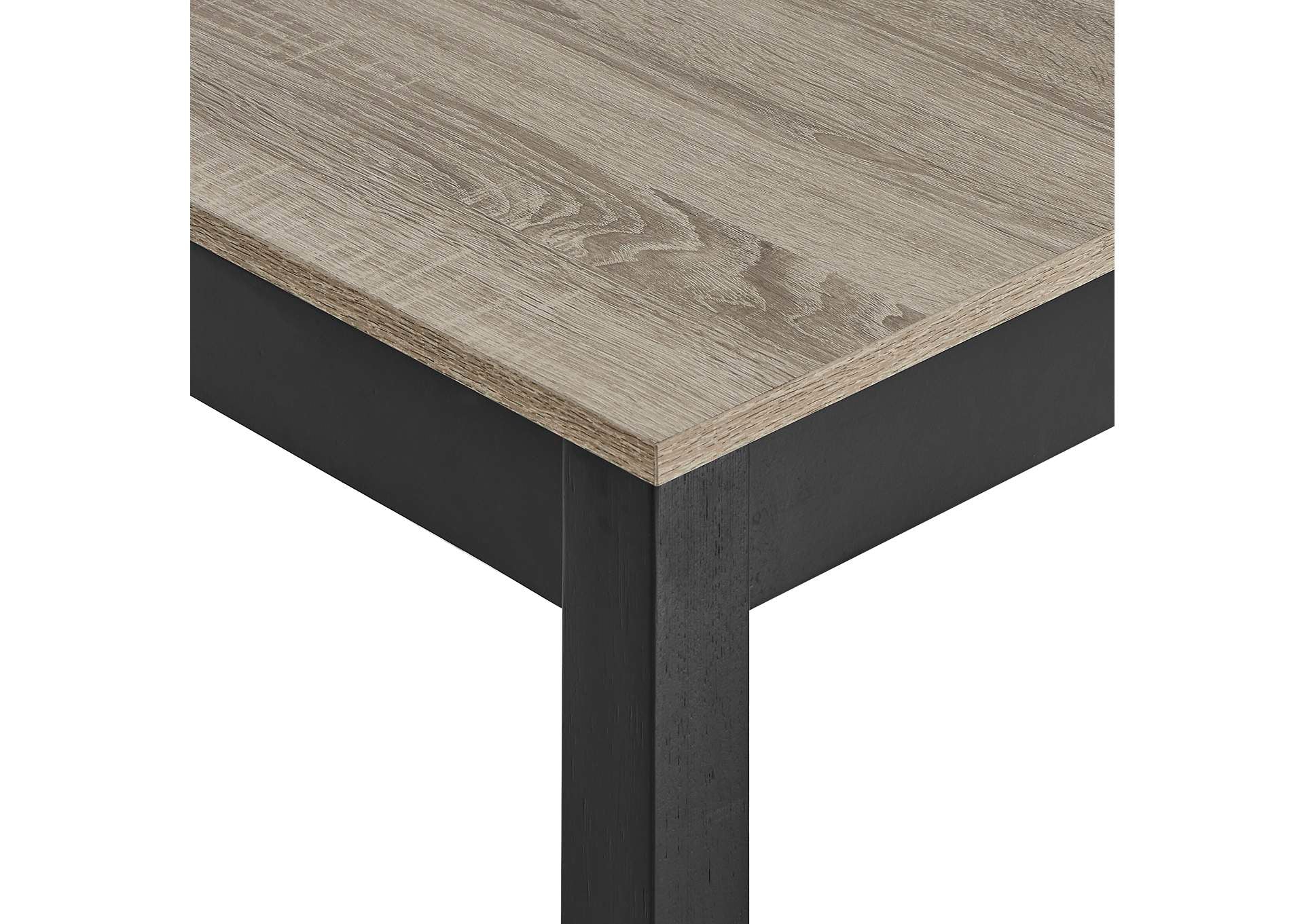 1219 FORANA GREY DINING SET