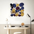 Abstract Irregular Colorful Pebble Wall Mirror