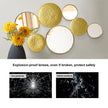 Wall Decorative Mirror Set Creative Round Mirror Wall Hanging Decoration