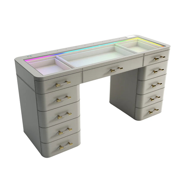SlayStation Maison Premium Vanity Table w/ RGB Light