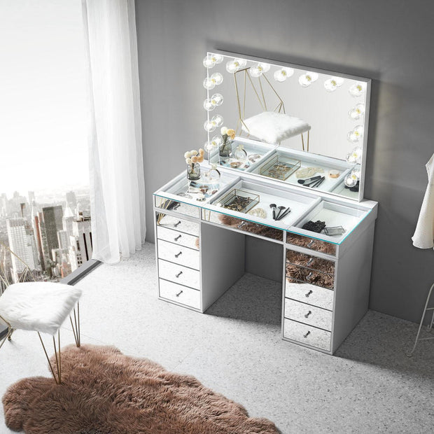 SlayStation Plus 2.0 Mirrored Tabletop + 5 Drawer Units Bundle