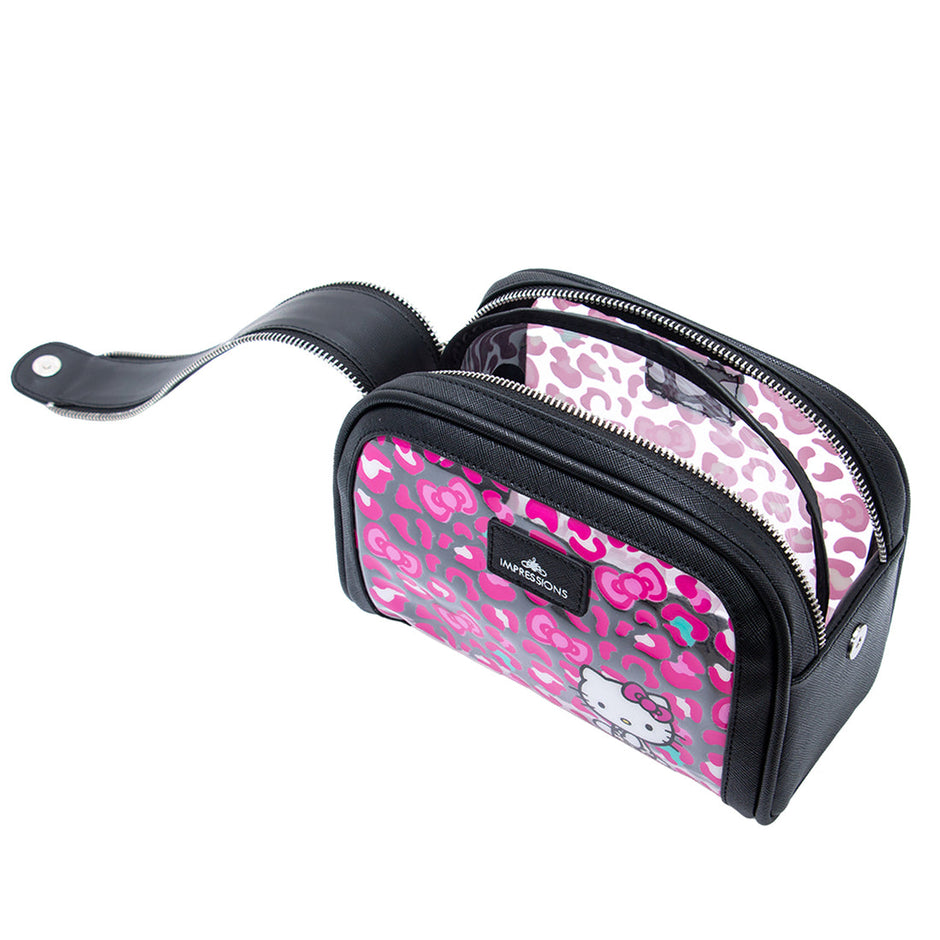 Hello Kitty Double Zipper Cosmetic Case