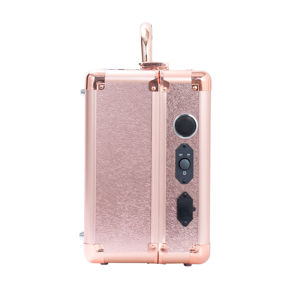 SlayCase 3.0 Vanity Travel Case Rose Gold Brushed