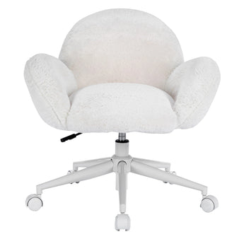 Cloud White Vanity Chair