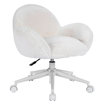 Cloud White Vanity Chair