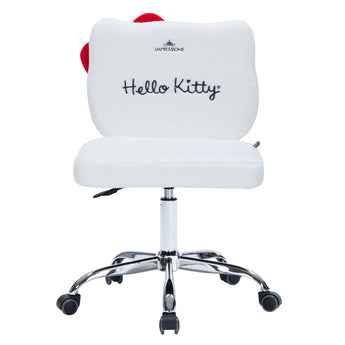 Hello Kitty Teddy Fur Swivel Vanity Chair