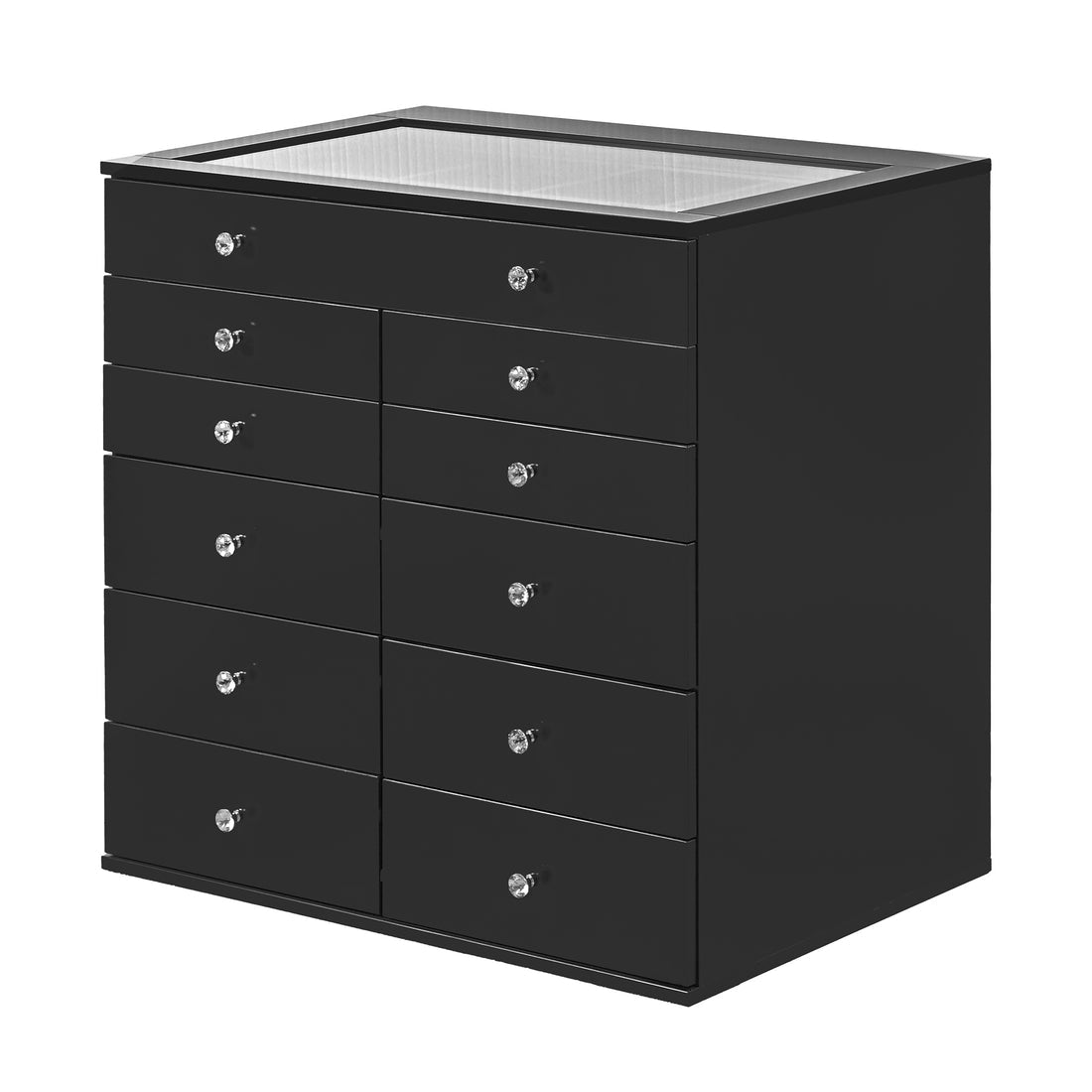 SlayStation Black Display Chest with Drawers