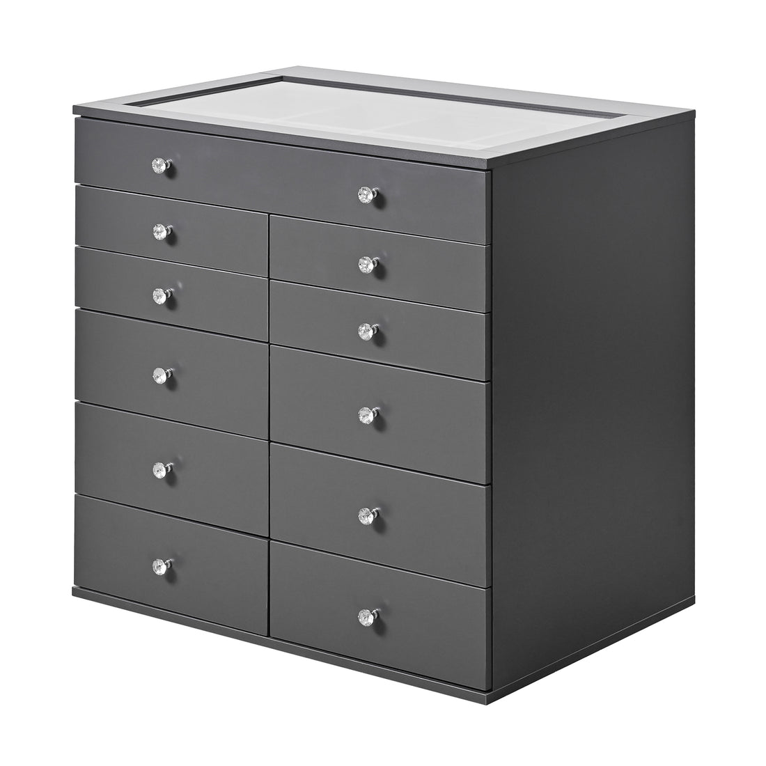 SlayStation Grey Display Chest with Drawers