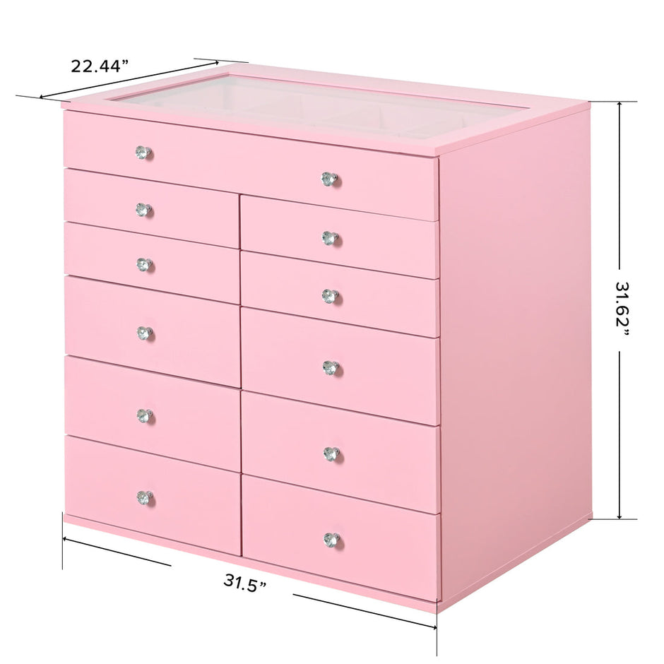 SlayStation Pink Display Chest with Drawers