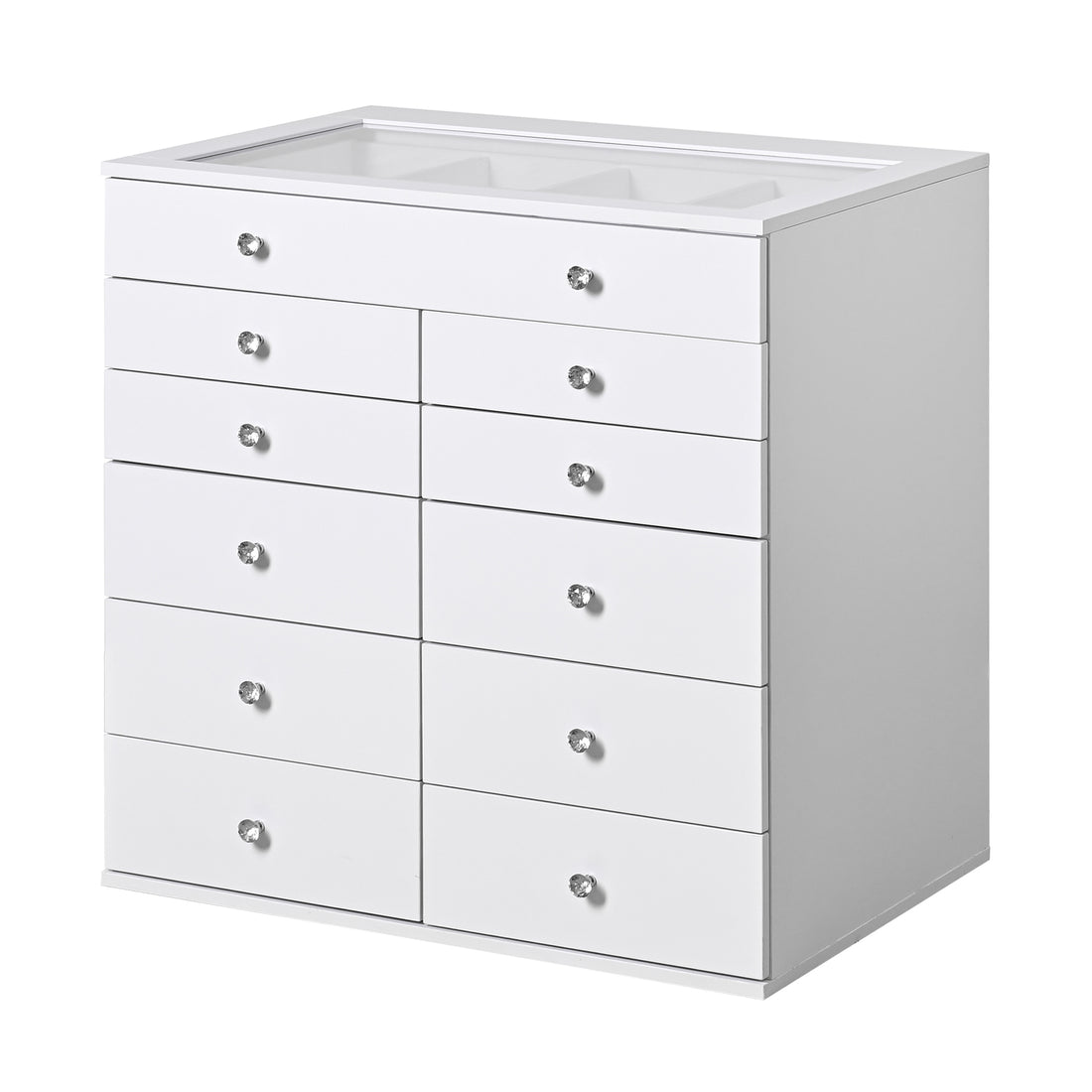 SlayStation White Display Chest with Drawers