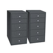 SlayStation 5-Drawer Makeup Vanity Storage Unit