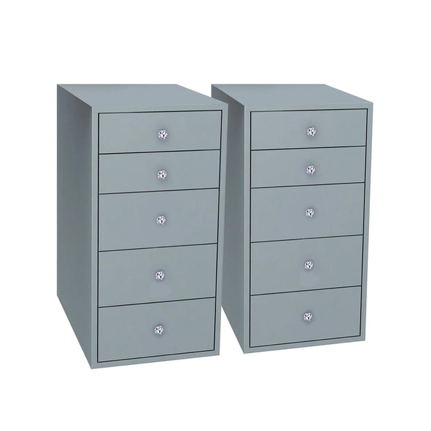 SlayStation 5-Drawer Makeup Vanity Storage Unit