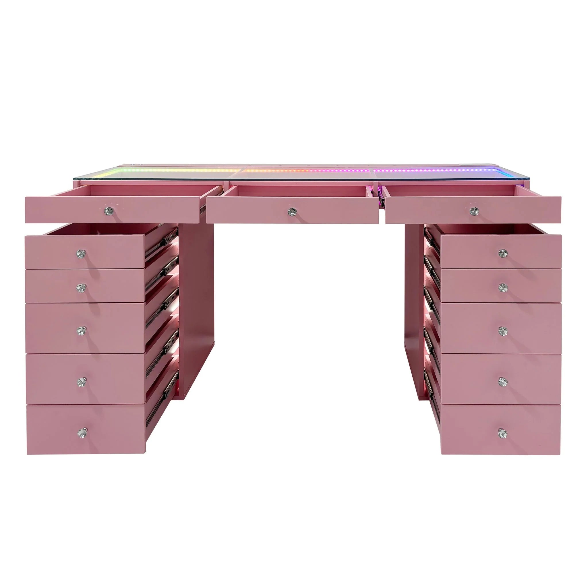 SlayStation Lumina Pro 2.0 Vanity Table w/ RGB Light