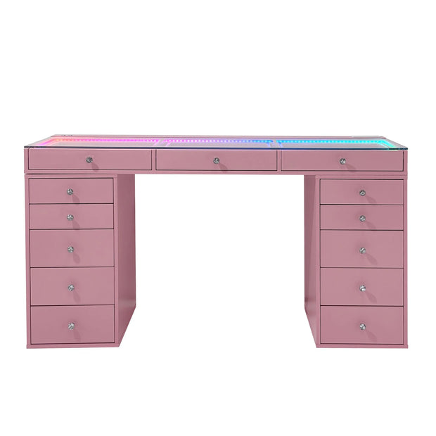 SlayStation Lumina Pro 2.0 Vanity Table w/ RGB Light