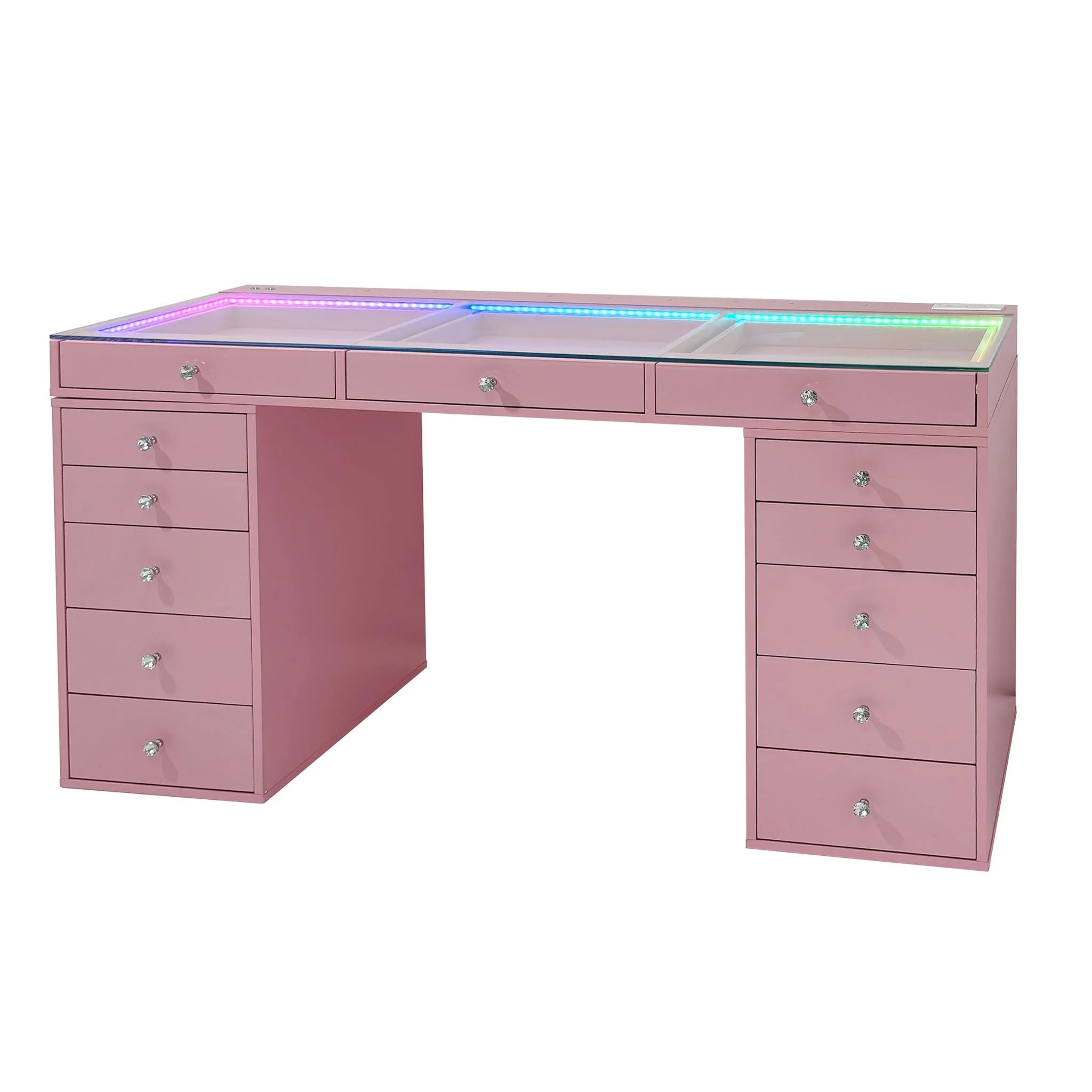 SlayStation Lumina Pro 2.0 Vanity Table w/ RGB Light