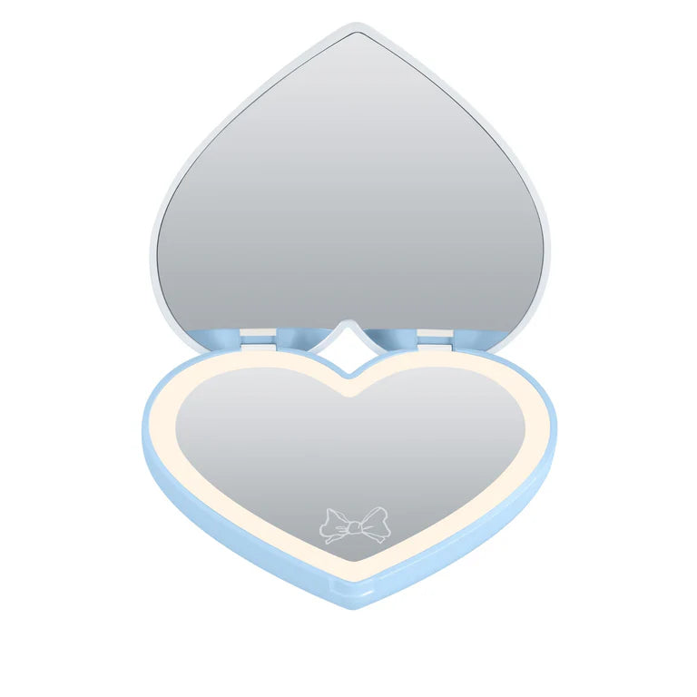 Peanuts Snoopy Heart Bow LED Compact Mirror