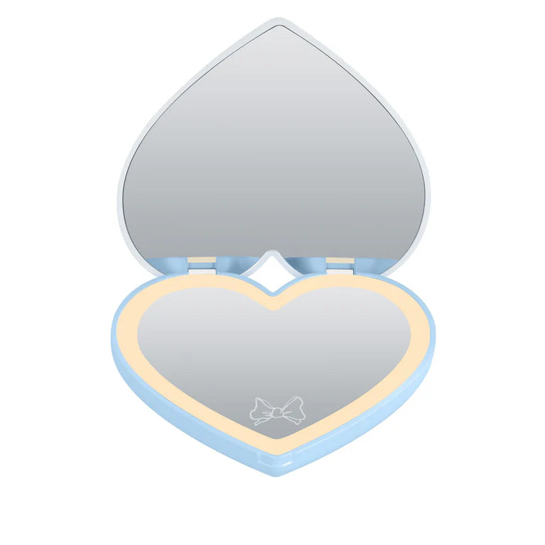 Peanuts Snoopy Heart Bow LED Compact Mirror