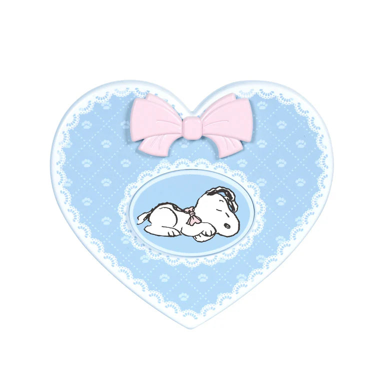 Peanuts Snoopy Heart Bow LED Compact Mirror
