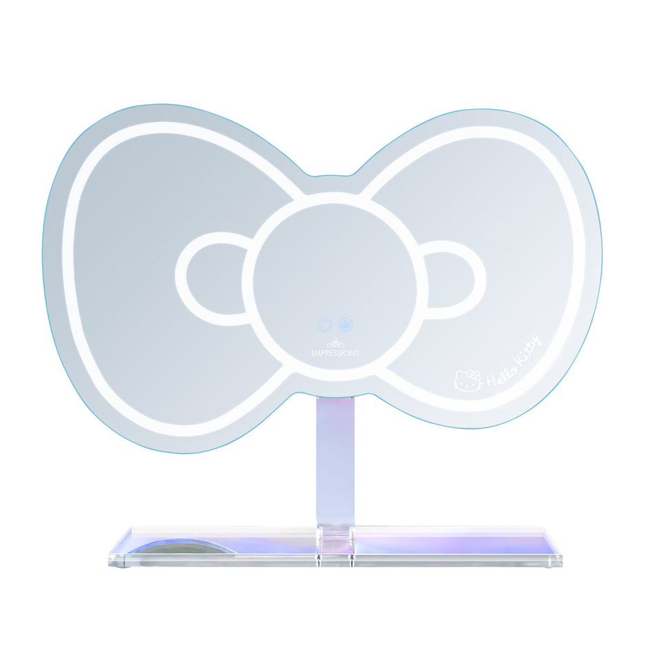 Hello Kitty RGB Bow Wall Mirror W/ Detachable Base
