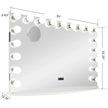 Hollywood Premiere Pro Max Vanity Mirror with Bluetooth