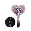 Jack Skellington & Sally LED Heart Handheld Makeup Mirror with Standing Base