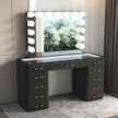 SlayStation Maison Premium Vanity Table w/ RGB Light + Vanity Mirror Bundle
