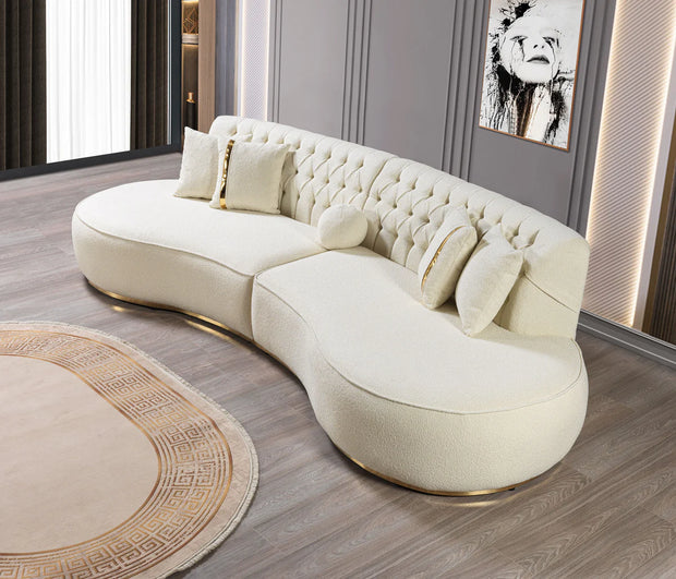 Ella Curved 130" Sectional