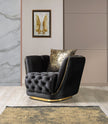 Daphne Ivory Velvet Chair