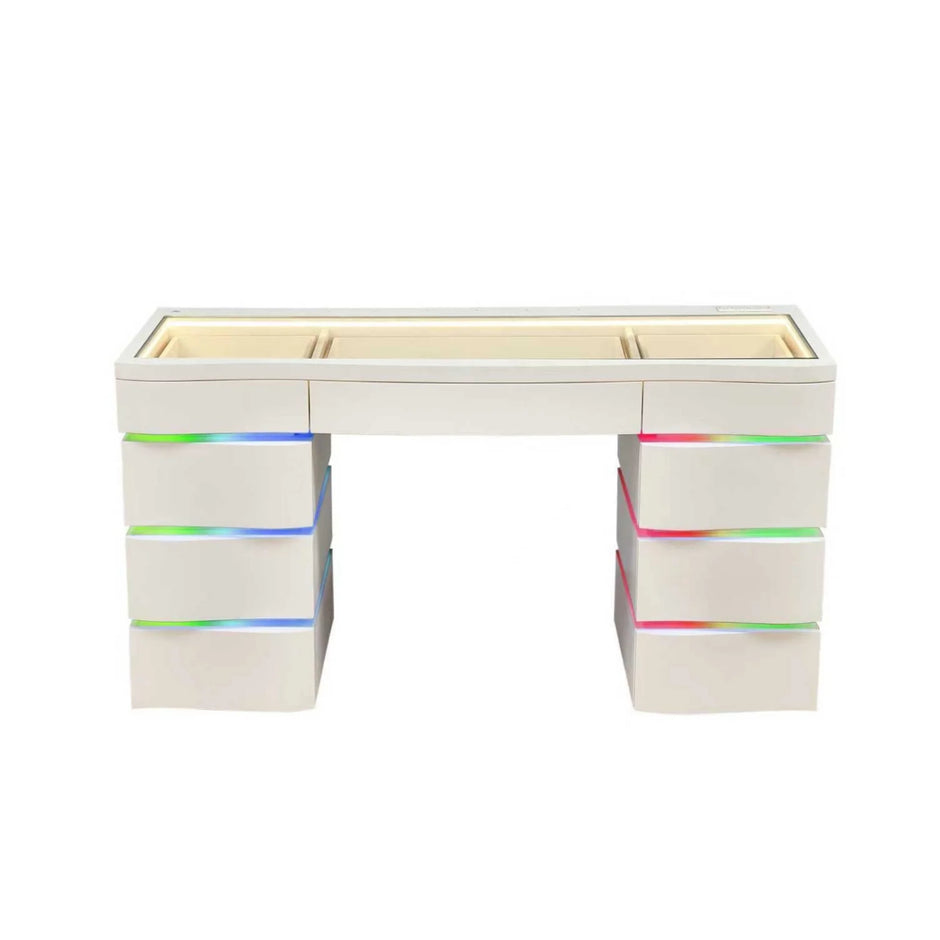 SlayStation Nebula Vanity Table with RGB Light