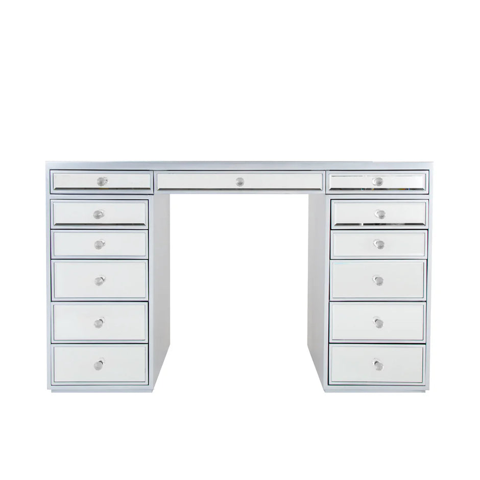 SlayStation Plus Premium Mirrored Vanity Table +Vanity Mirror