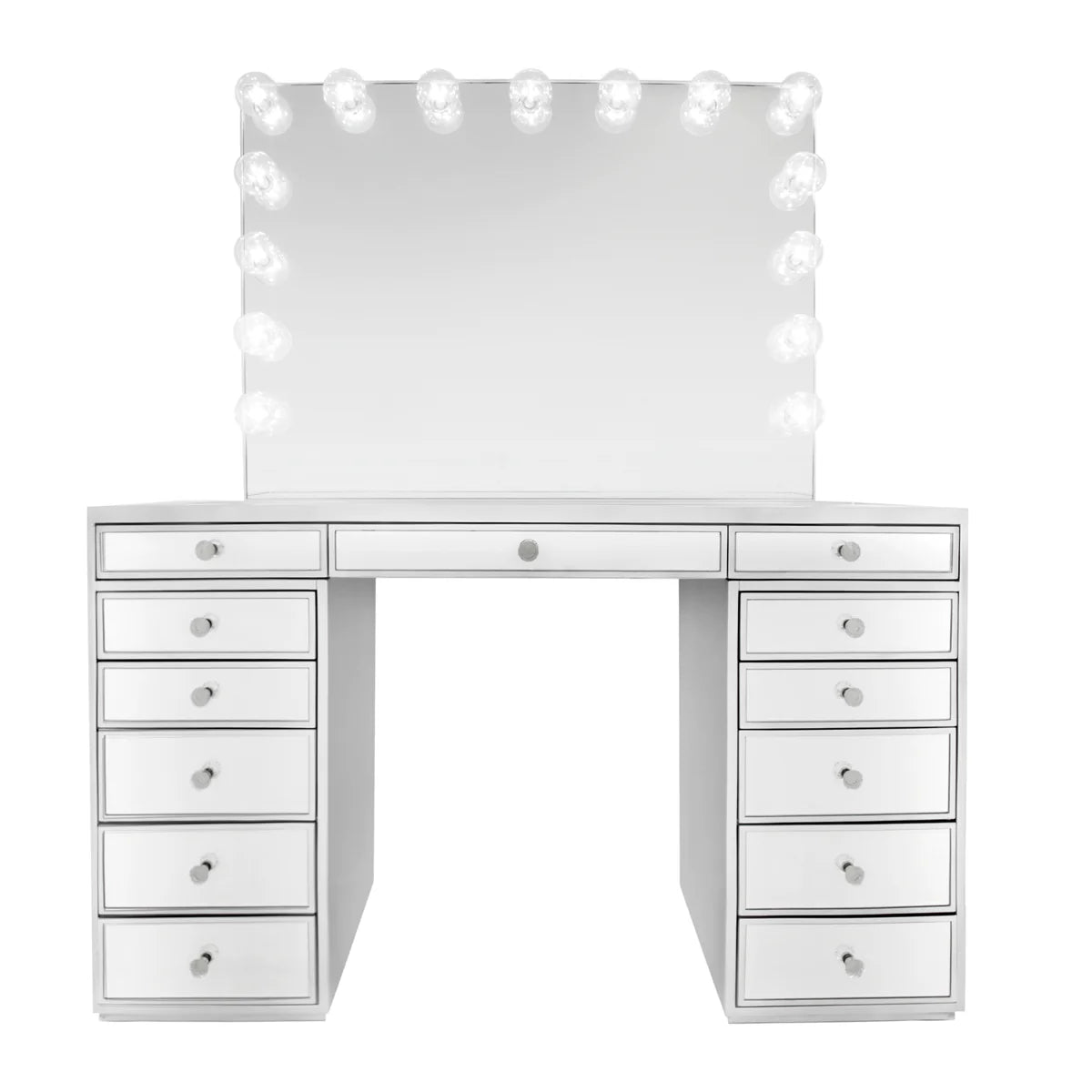 SlayStation Plus Premium Mirrored Vanity Table +Vanity Mirror