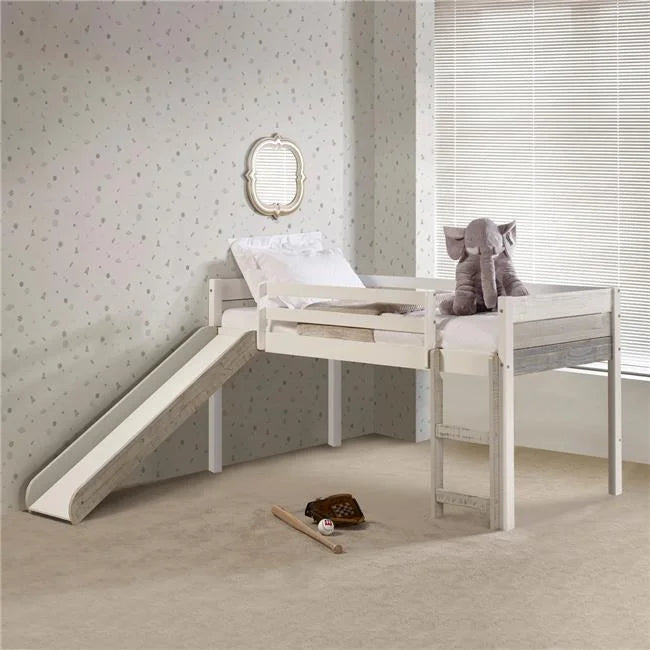 5000-ATGW Twin Modular Low Loft with Slide
