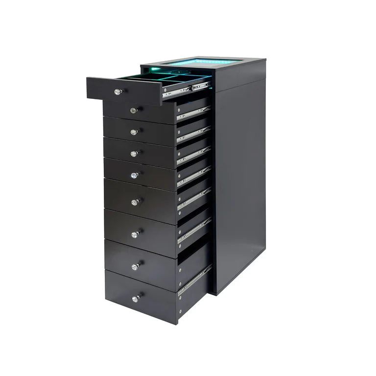 SlayStation 9 Drawer Display Storage w/ RGB Lighting
