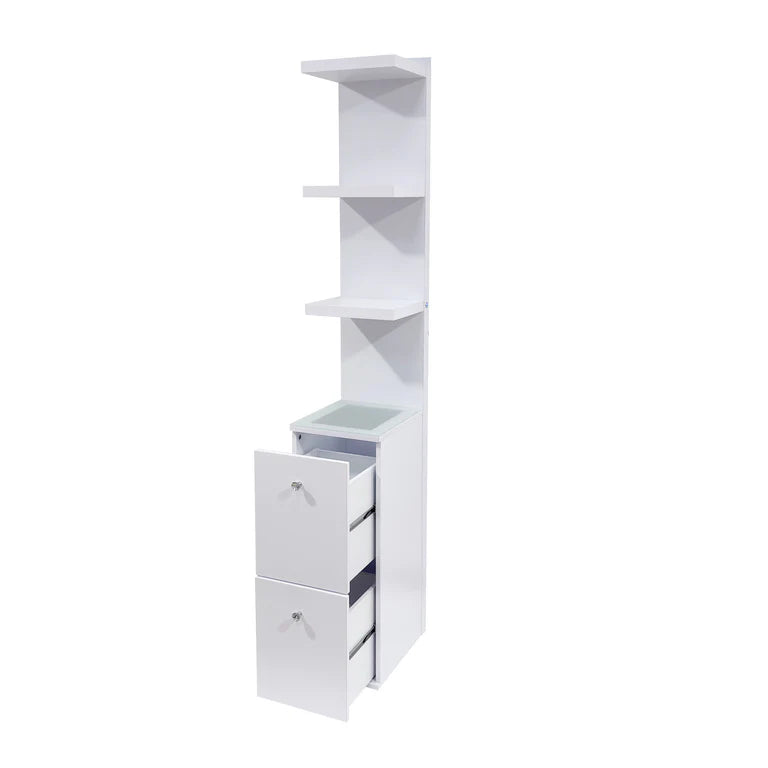 SlayStation Natalie Column w/ Drawers & RGB Light