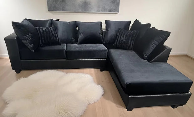 S301 Black Sectional