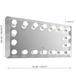 Starlight Wide Vanity Mirror