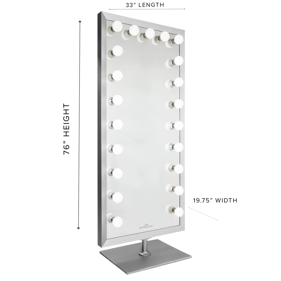 Sliver Starlight Full-Length Vanity Mirror