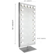 Sliver Starlight Full-Length Vanity Mirror